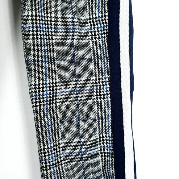 MOTHER the insider grey/blue side stripe stretch ankle pant sz 24 new with tag - Picture 10 of 11